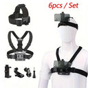 Action Camera Kit - Secure Chest And Head Mounts