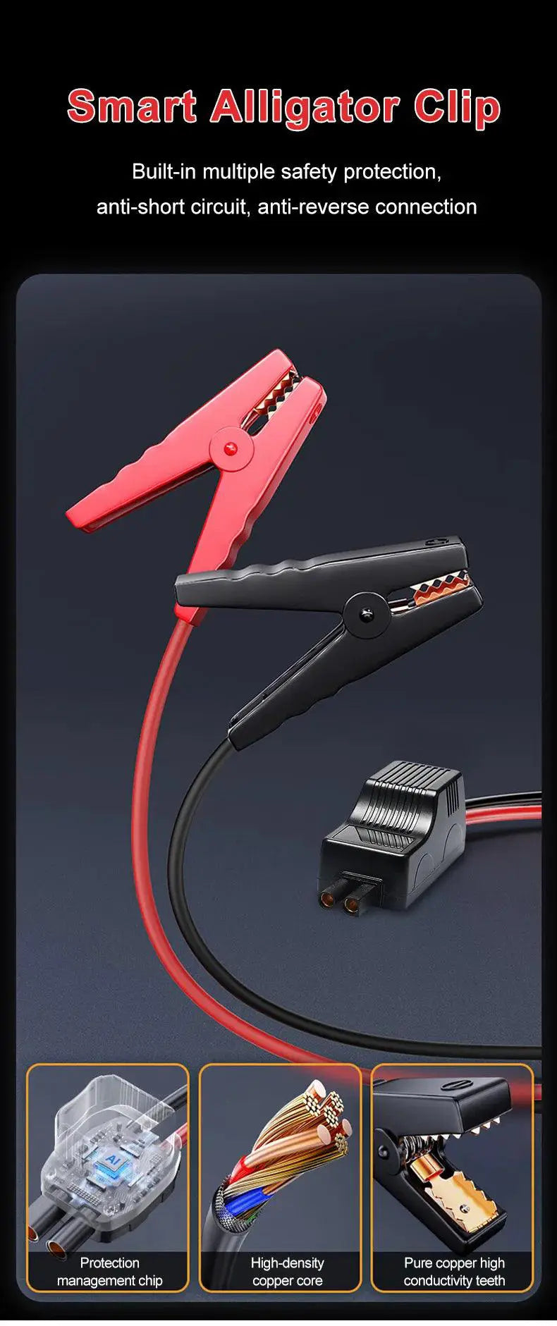 Car Jump Starter and Air Compressor — product view 19