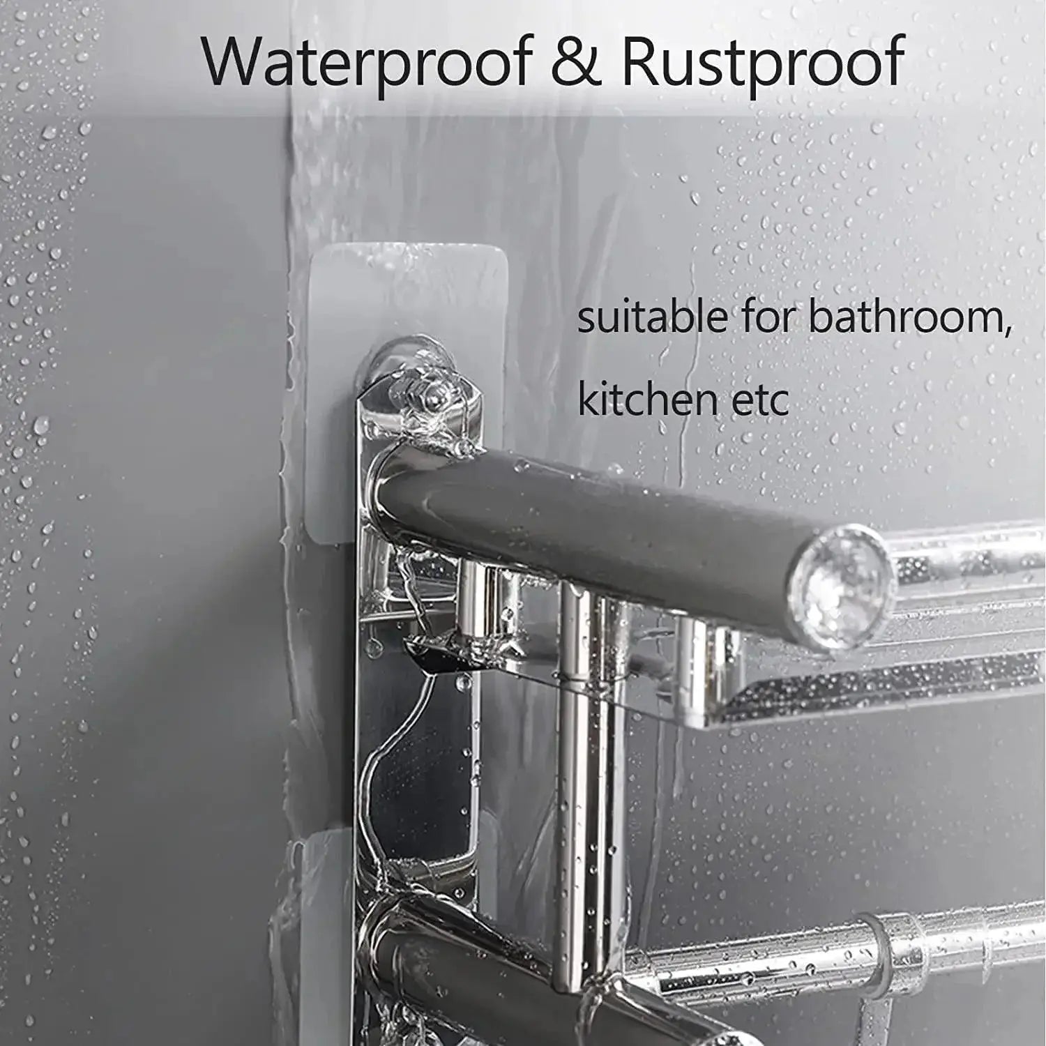 Adhesive Wall Hooks Heavy Duty Organizer For Kitchen Storage