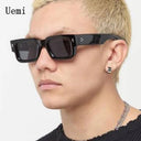 Unisex Retro Square Sunglasses with UV400 Protection Style