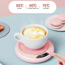 Alloet USB Cup Warmer 3 Temperature Settings Auto Shut Off Keeps Coffee Warm