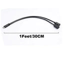 USB C Splitter Cable - Fast Dual Port Charging