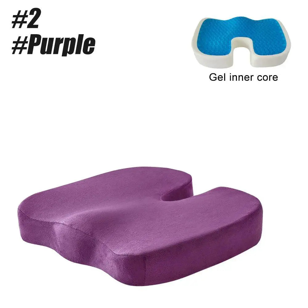 Ultimate Comfort Memory Foam Seat Cushion For Pain Relief