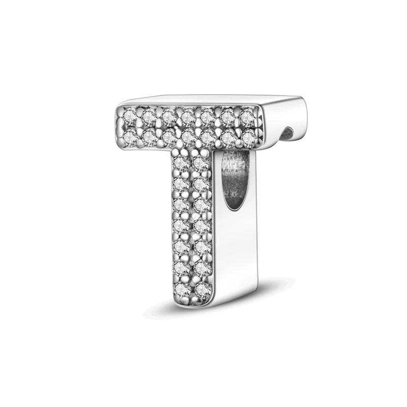A-z Alphabet Letter Charm Bead