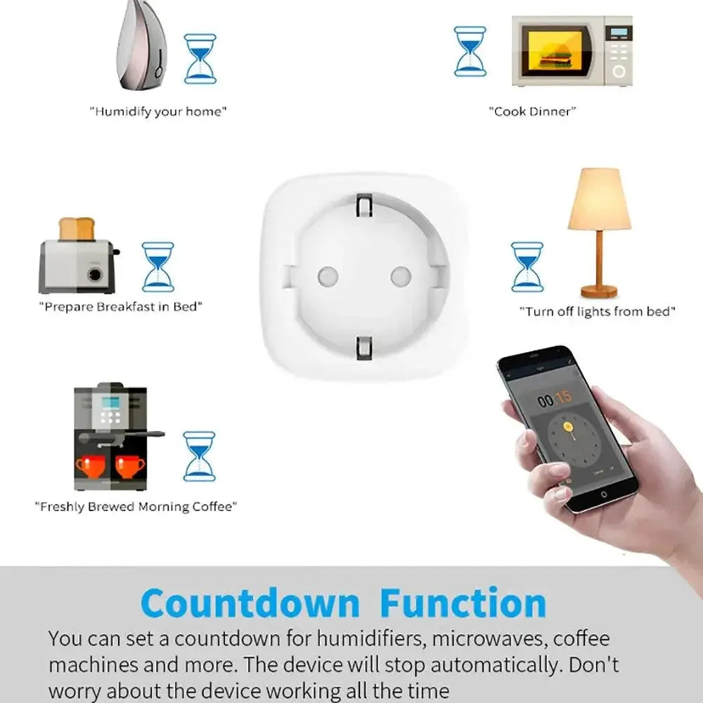 Smart Plug With Energy Monitoring And Voice Control