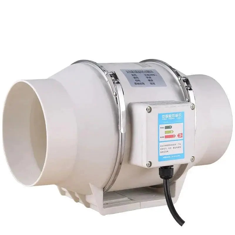 220V Silent Inline Exhaust Fan for Home and Kitchen