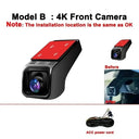 4K Dash Cam for Drivers with App Control