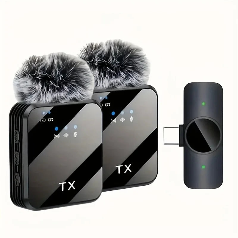 Professional Wireless Lavalier Microphone Intelligent
