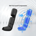 Full Leg Massager with Heat And Air Compression Foot for Circulation Fatigue Relief Sequential Compression Boot Leg Massager