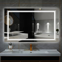 LUVODI Dual Lights Crystal Clear LED Bathroom Mirror 28 Inch