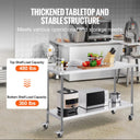 SucceBuy Stainless Steel Work Table Commercial Food Prep