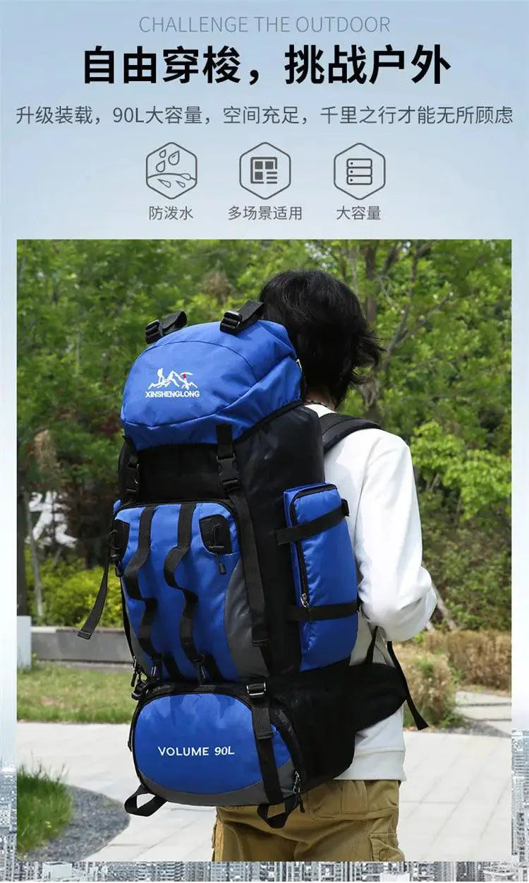 Large Waterproof Backpack for Hikers — product view 13