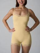 Smooth Shapewear Lace Bodysuit for Women