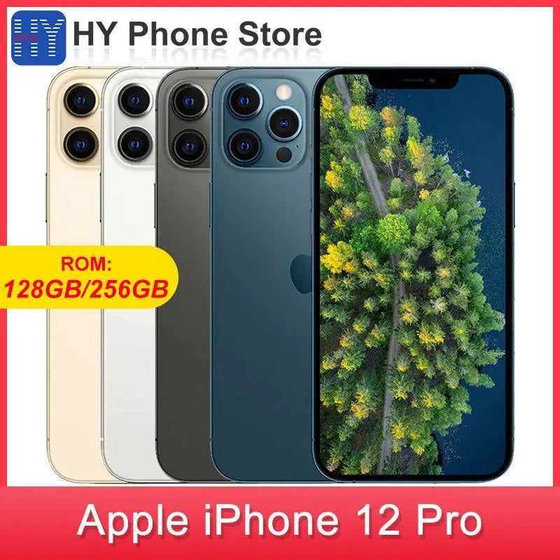 Apple iPhone 12 Pro Unlocked 5G Smartphone A14 Bionic Chip