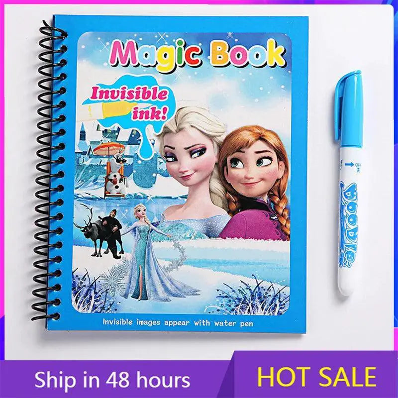 Enchanting Elsa Water Painting Book for Creative Fun Girls