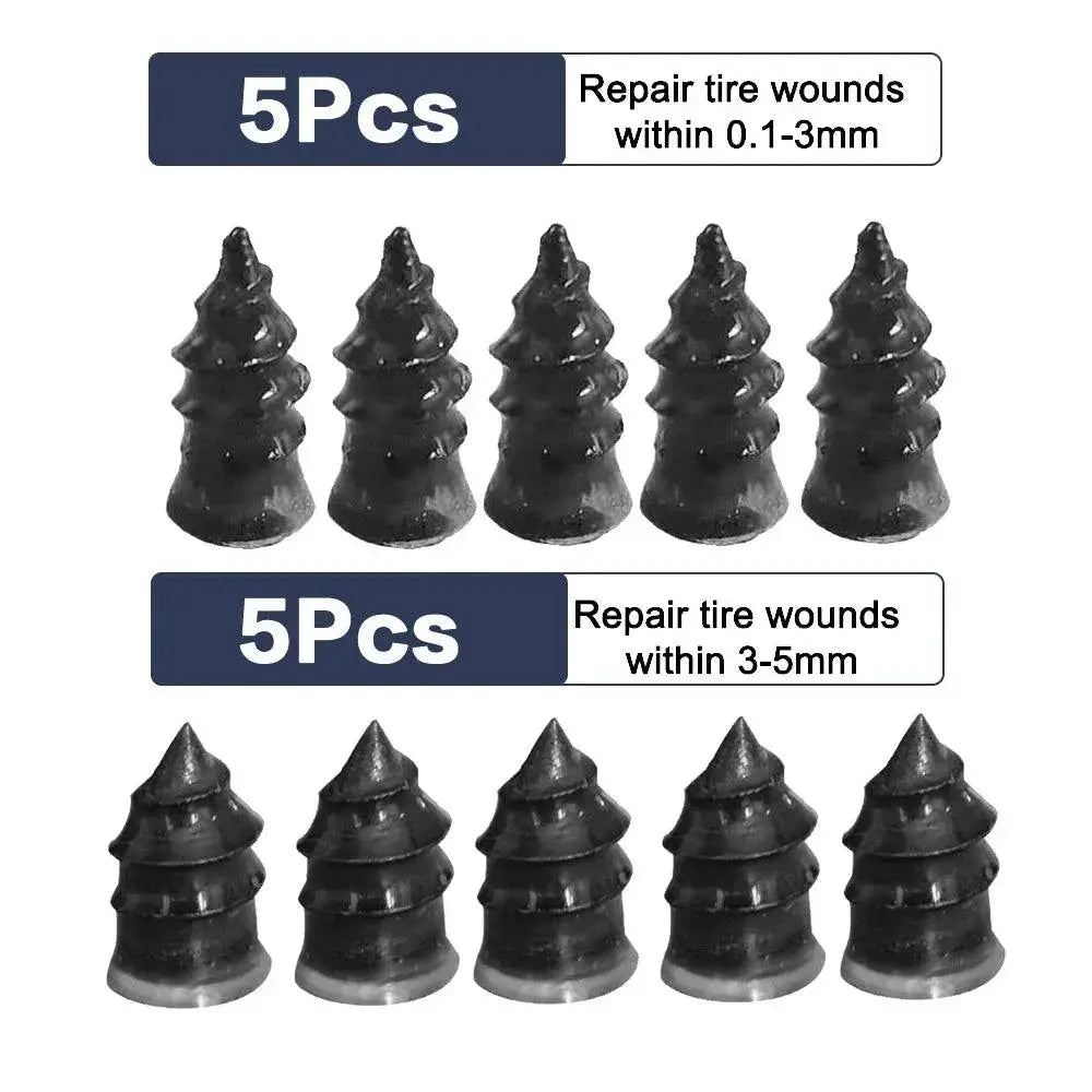 Car Tire Repair Nail Set Universal Vehicle Puncture Tool Kit