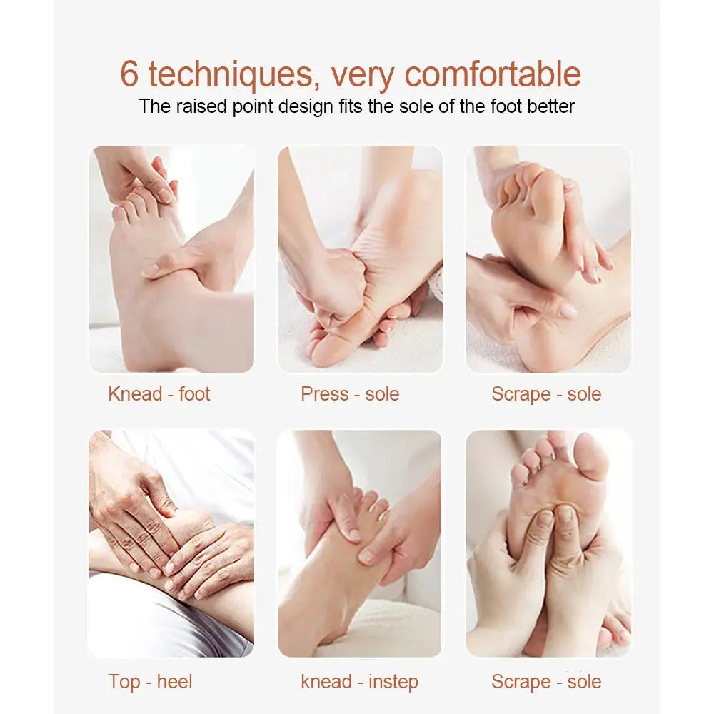 Electric EMS Foot Massager Pad Feet Muscle Stimulator Foot Massage Mat Improve Blood Circulation Relieve Ache Pain Rechargeable