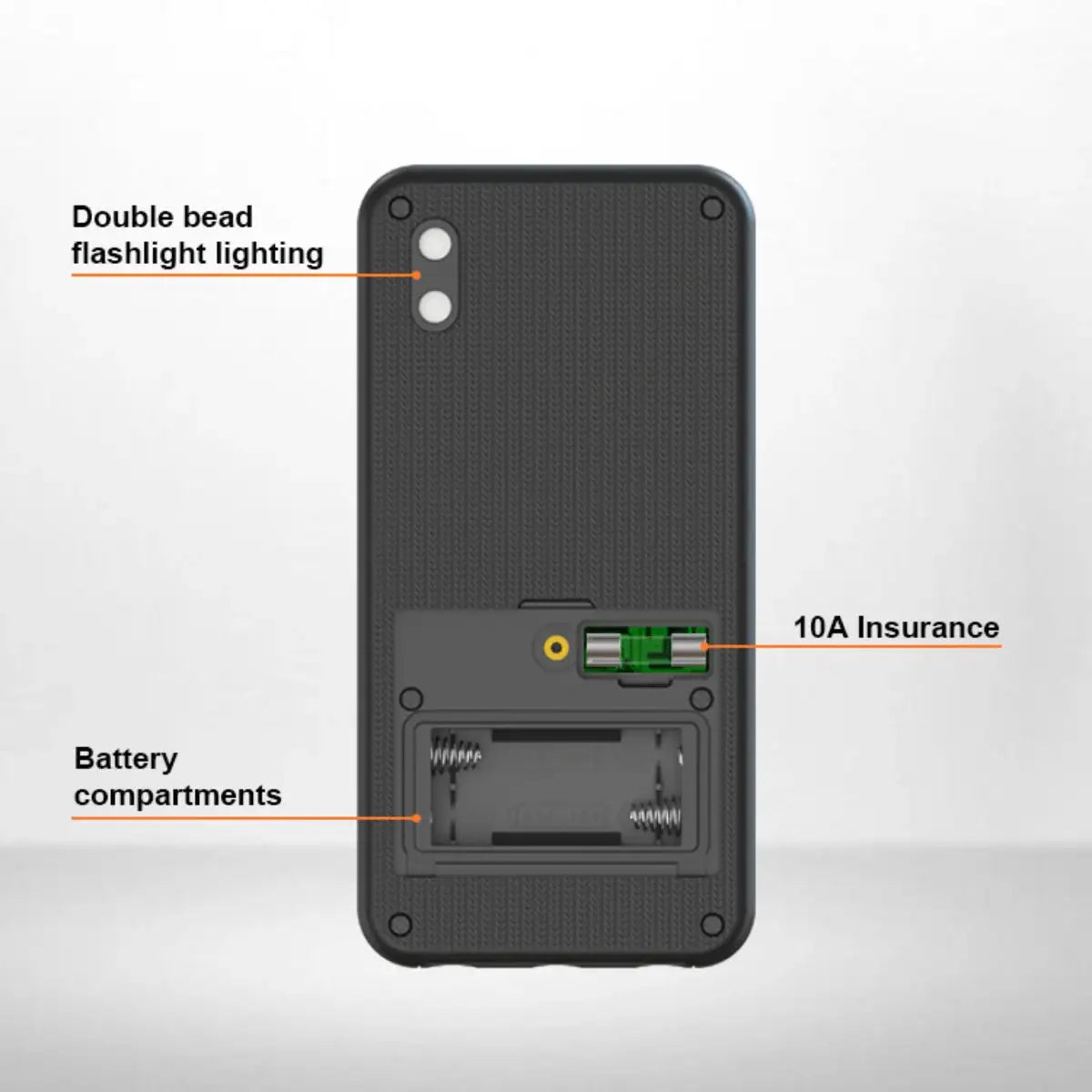 NJTY T5 TRMS Smart Digital Multimeter 6000 Counts Auto Electrical Tools Capacitance Meter Voltage Current Resistance TEMPERATURE