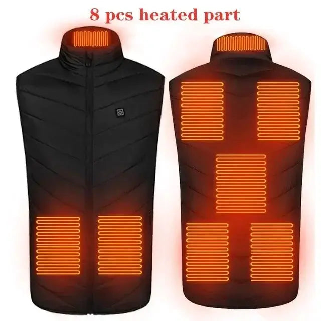 Heated Vest for Men Women Winter Warmth — product view 17