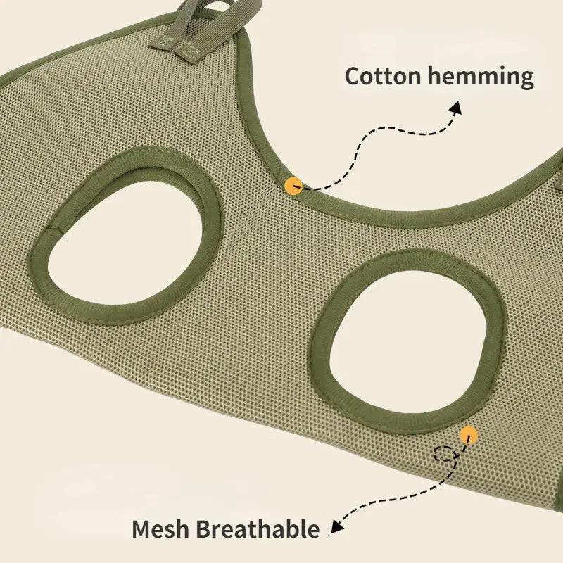 Pet Grooming Hammock for Calm Nail Trimming and Bath Time