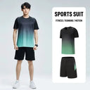 Cool Dry Ice Silk Sports Set Training