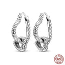 Charm Double Hoop Earrings