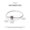 Bracelet Sterling Silver Snowflake Heart