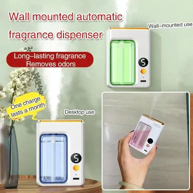 Mini Scent Machine Aromatherapy Diffuser With Smart Display