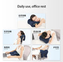 Ergonomic Memory Foam Neck Support Pillow for Travel Comfort