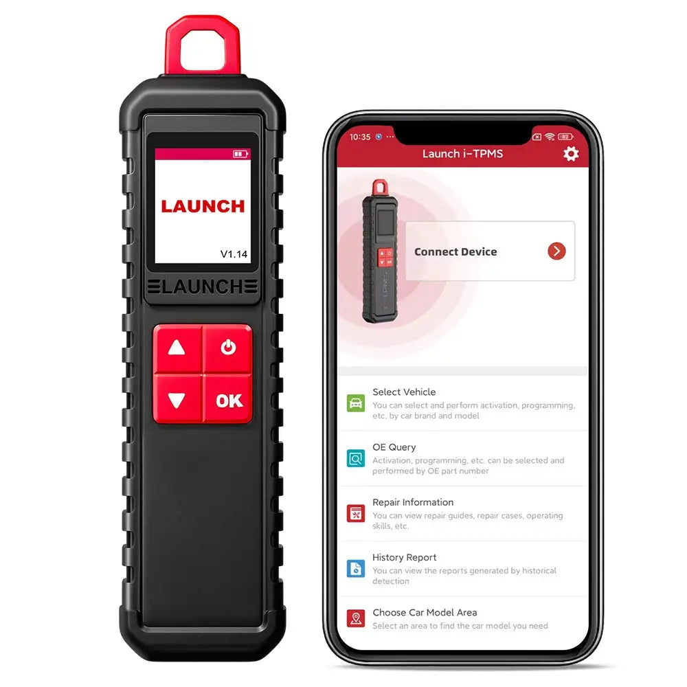 2026-LAUNCH X431 I-TPMS Car Tire Pressure Diagnostic Tool Relearn Active Program 315/433Mhz Sensor for Android /X431 V pk TSGUN