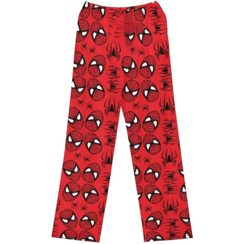 Hello Kitty Flannel Pajama Pants Cozy Anime Home Fashion