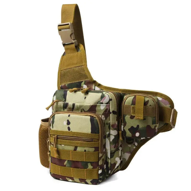 Versatile Waterproof Fishing Shoulder Bag For Outdoor Sports