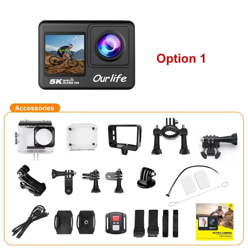 Ourlife Action Camera - Deep Waterproof — product view 8