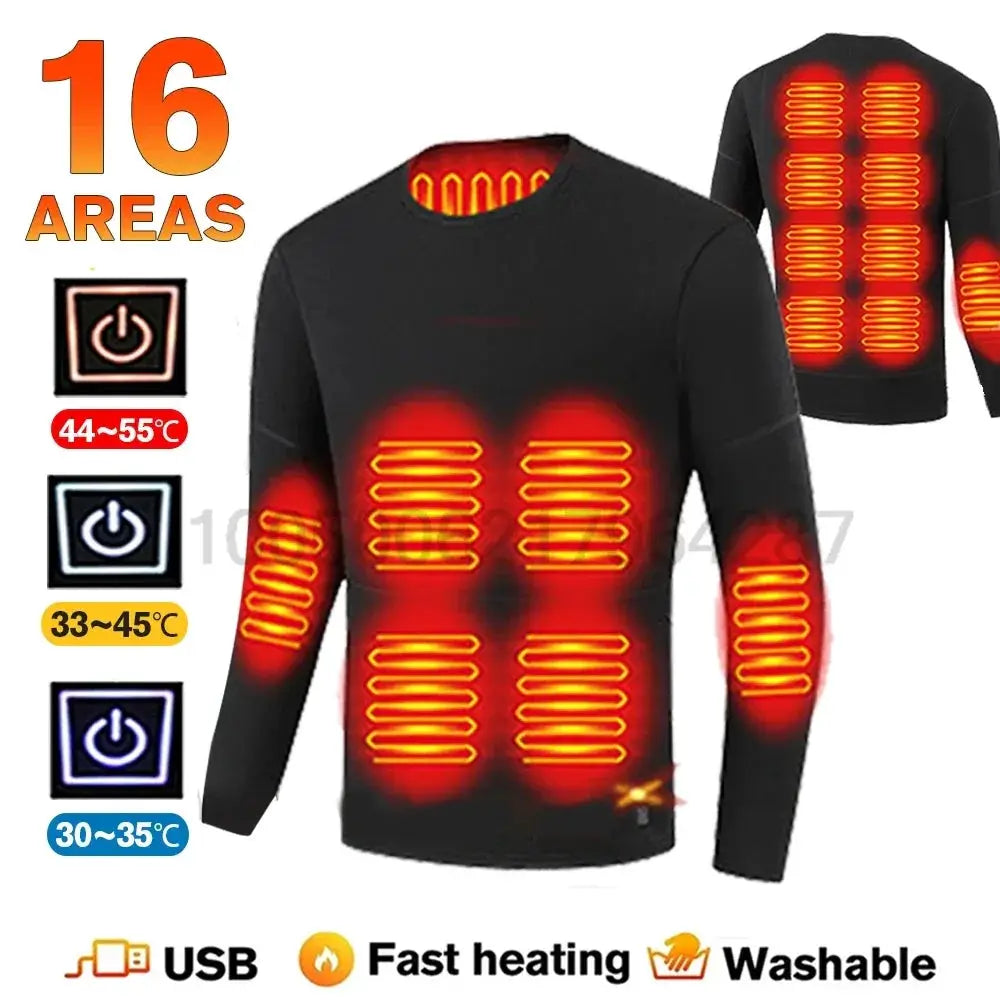 Cozy Warmth Heated Underwear for Winter — product view 9