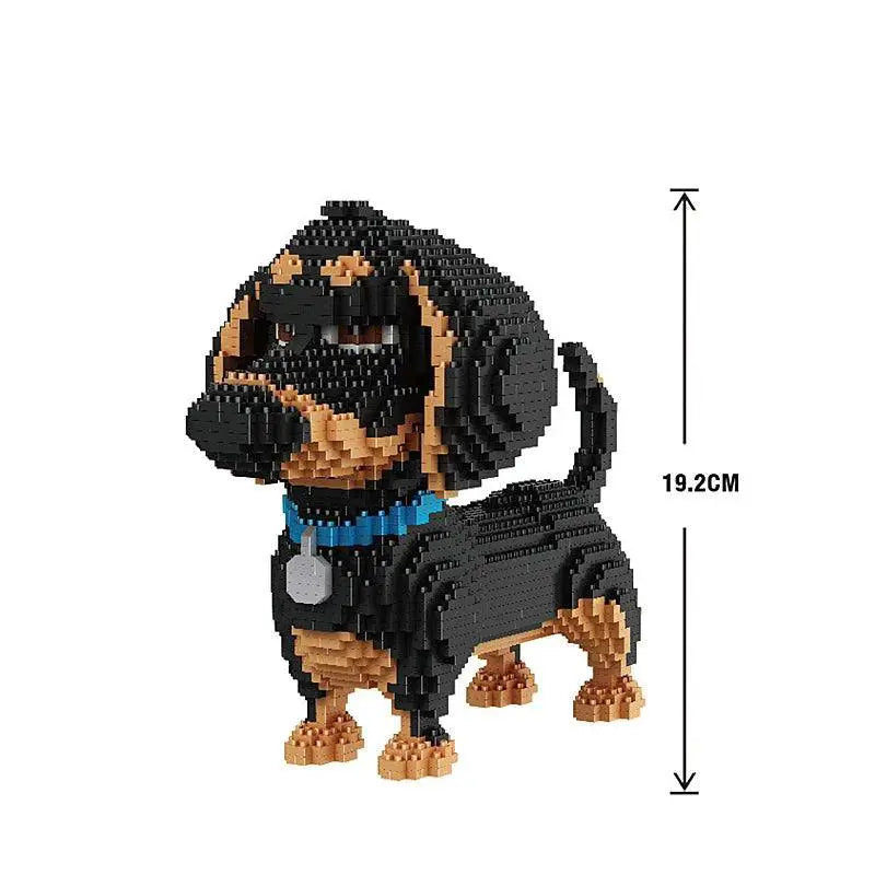 Cartoon Animal Building Blocks Interactive Educational Toy