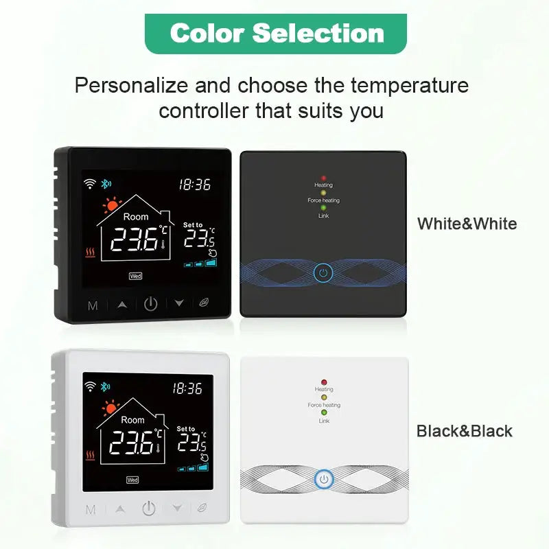 Tuya Smart Home Wireless Wifi Thermostat Gas Boiler 433Mhz Wifi Smart Thermostat Temperature Controller Alexa Google Home