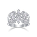 Dazzling Moissanite Butterfly Ring