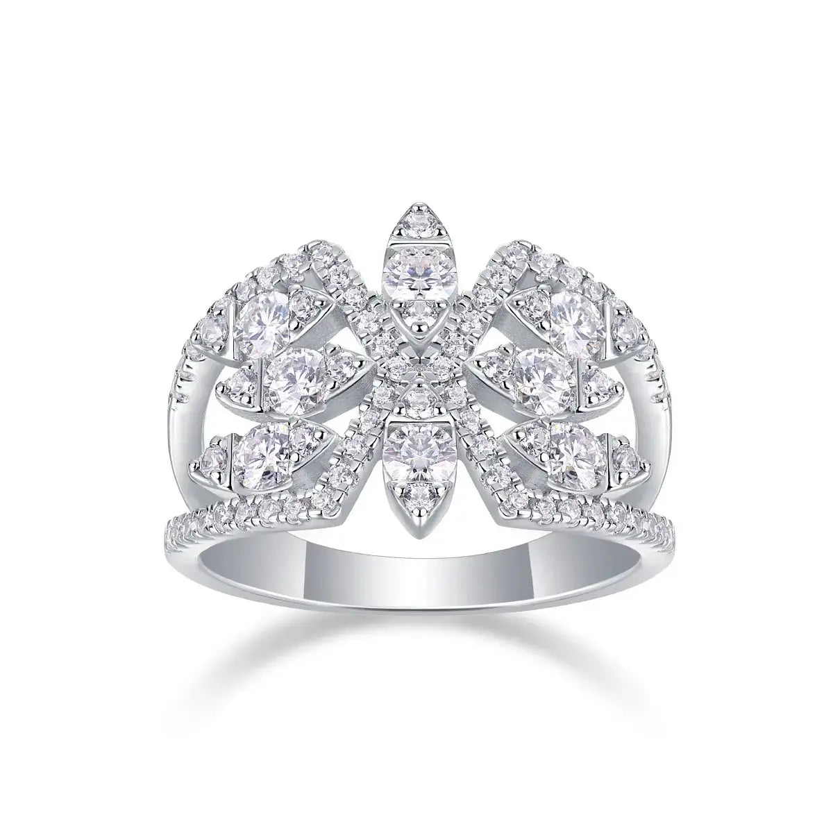 Dazzling Moissanite Butterfly Ring — product image 5