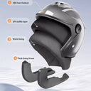 2025 Motorcycle Dual Visor Flip Up Modular Full Face Helmet Anti-fog Street Bike Racing Helmet for Women, Men, 4 Colors