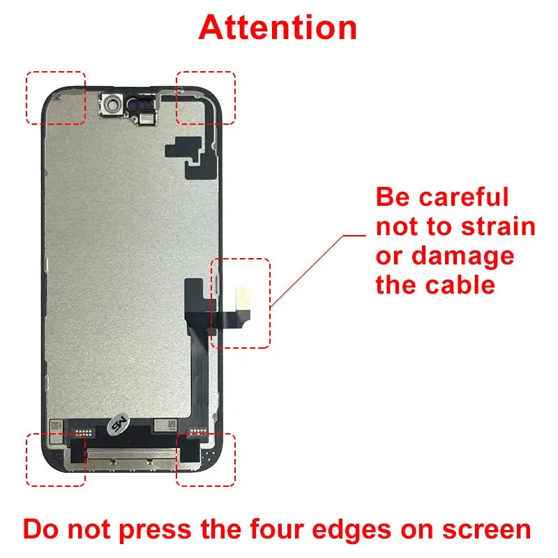 OLED 14 LCD For iPhone 15 Display 3D Touch 16 Pro Max Screen 17 Pro Max Replacement Ture Tone 14ProMax LCD 12 Incell 16 Display
