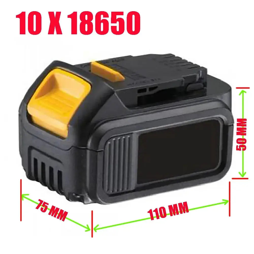 DCB200 Li Ion Battery Plastic Case PCB Protection Box Shell