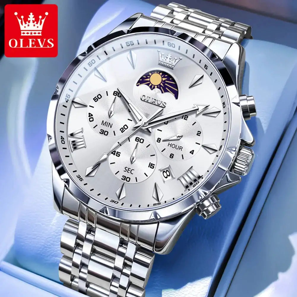 Stylish Mens Stainless Steel Watch — product image 12