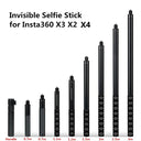 Invisible Selfie Stick for Insta360 X3 X2 X4 DJI Accessory