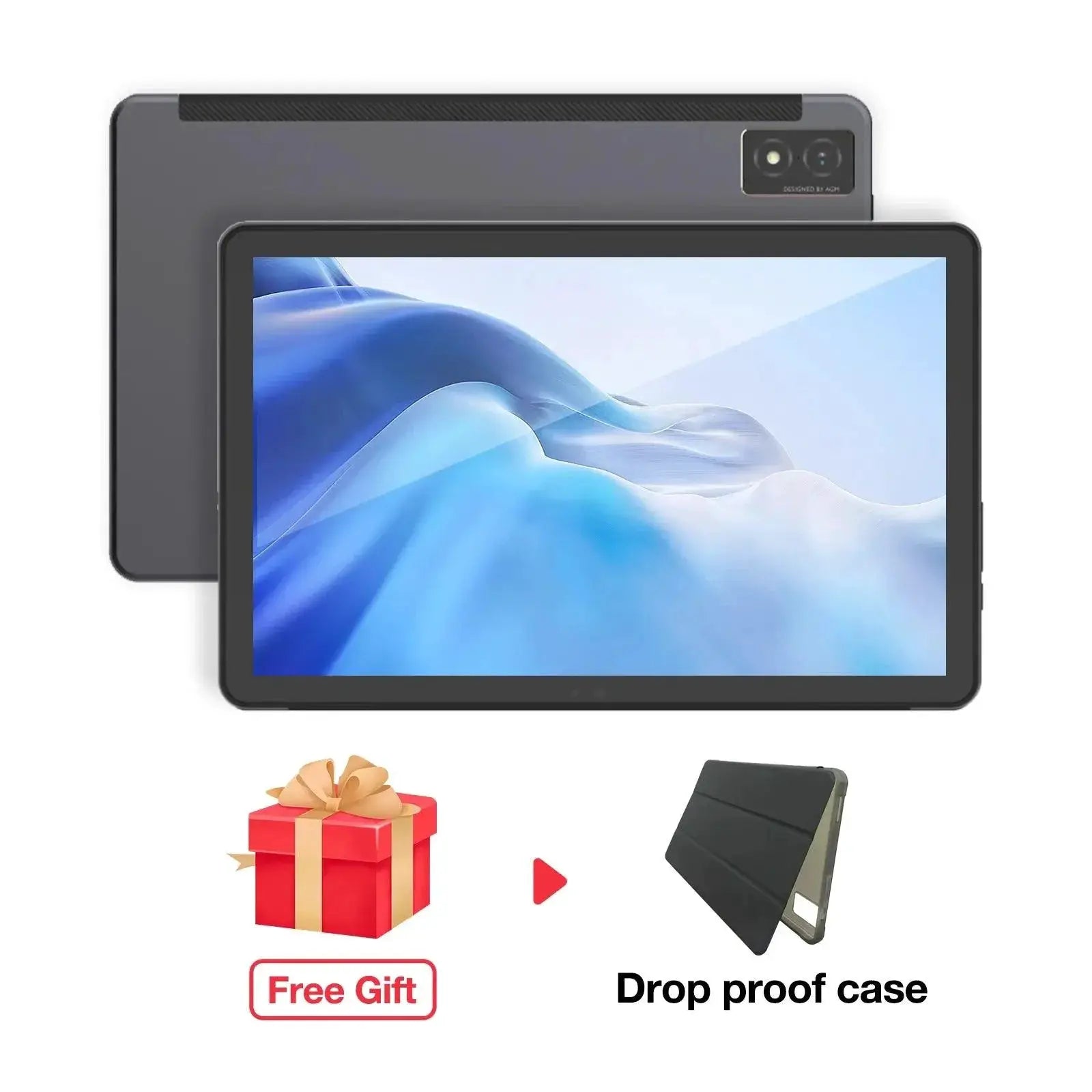 Kids Tablet Waterproof FHD Plus 256GB Storage Battery Life