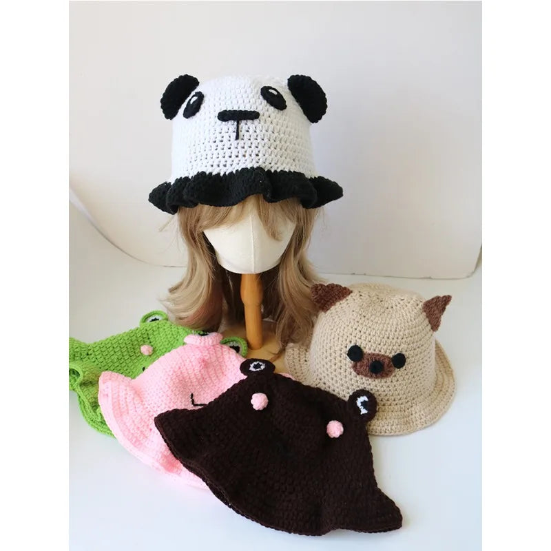 Knitted Wool Knit Winter Hat