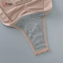 Qtree Plus Size Tummy Control Bodysuit Slimming Shapewear
