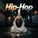 Iced Out Black Jesus Pendant