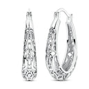 Mula Sterling Silver Hoops Earrings