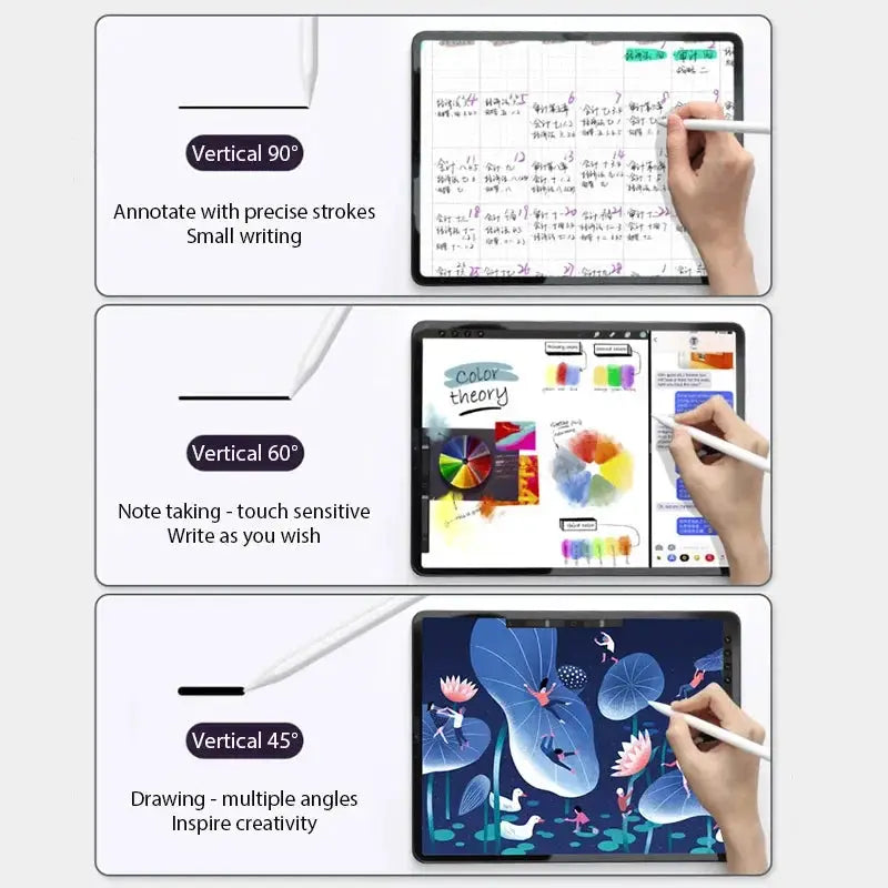 Stylus Pen For Apple Pencil With Led Indicators Fast Charge