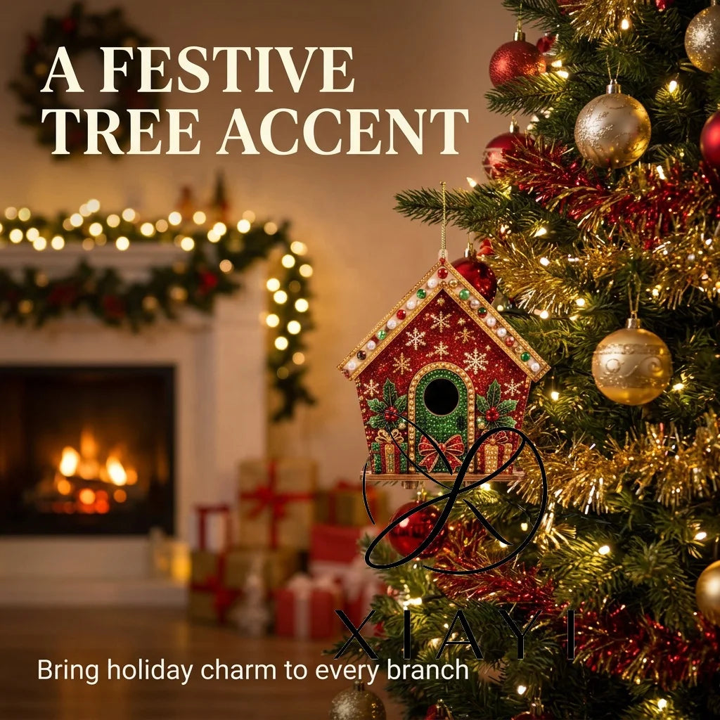 Wooden Holiday Ornament